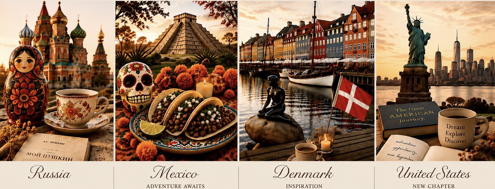Countries that shaped my journey